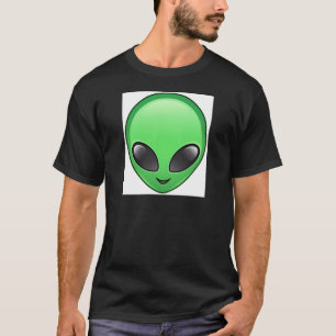 Camiseta emoji alienígena