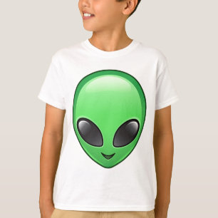Camiseta emoji alienígena