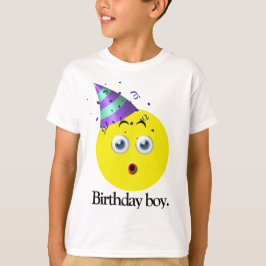 Camiseta Emoji Birthday Boy