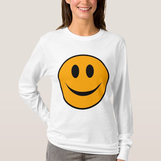 Camiseta Emoji Cara Sonriente (Anverso)
