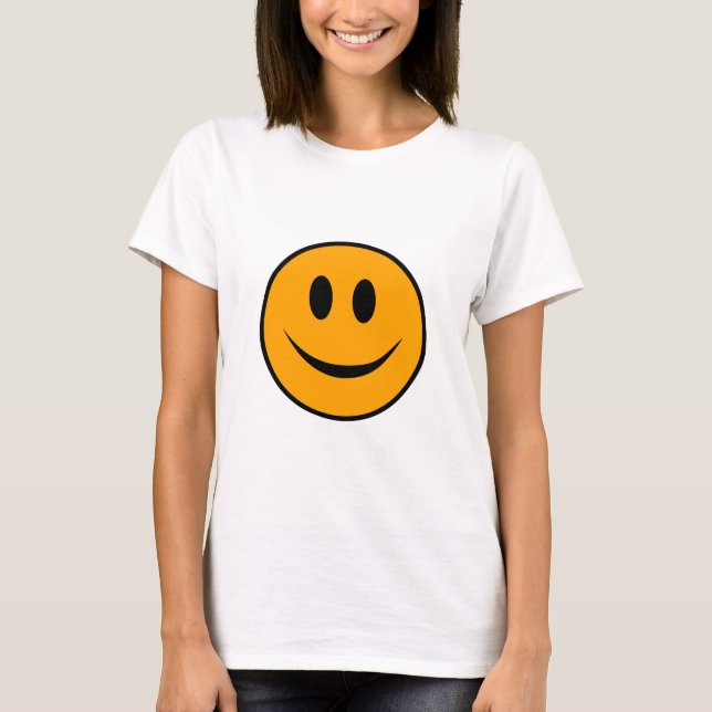 Camiseta Emoji Cara Sonriente (Anverso)