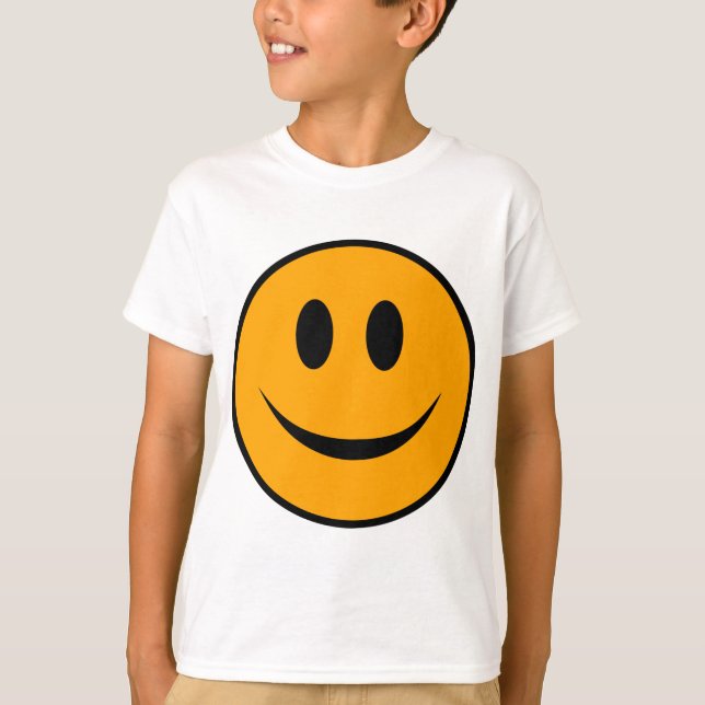 Camiseta Emoji Cara Sonriente (Anverso)