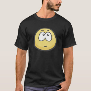 Camiseta Emoji: Cara Unamused