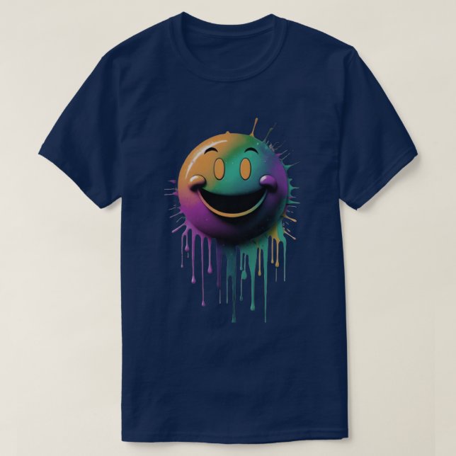 camiseta Emoji Colors (Diseño del anverso)