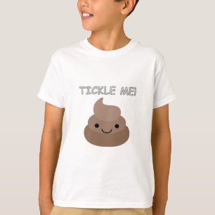 Camiseta Emoji Cute Tickle Me Poop