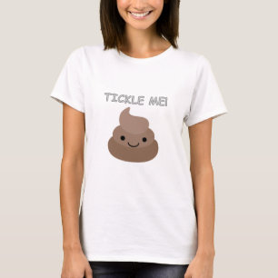 Camiseta Emoji Cute Tickle Me Poop
