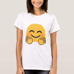 Camiseta Emoji de abrazo