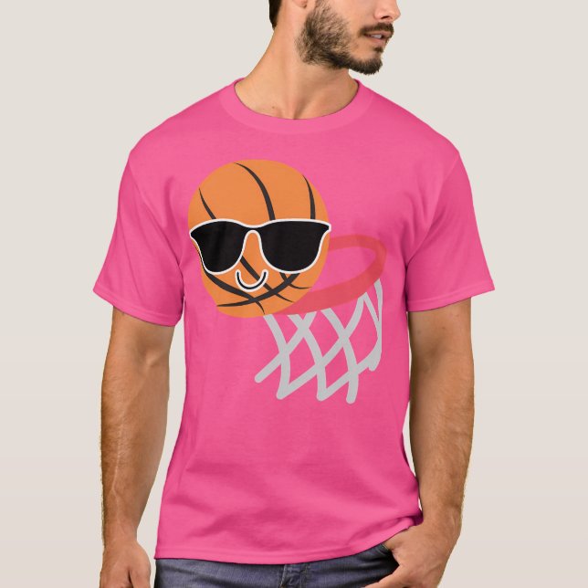 Camiseta Emoji de baloncesto (Anverso)