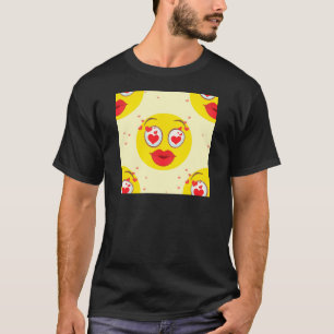 Camiseta Emoji de beso de San Valentín