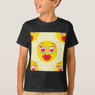 Camiseta Emoji de beso de San Valentín