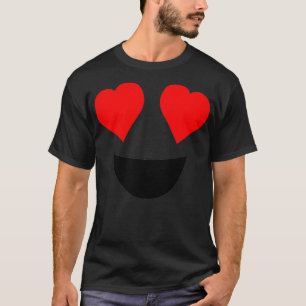 Camiseta Emoji de Halloween Disfraces de corazones íntimos