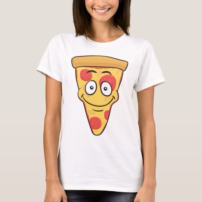 Camiseta Emoji de la pizza (Anverso)