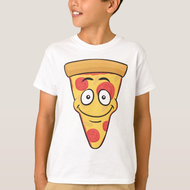 Camiseta Emoji de la pizza (Anverso)