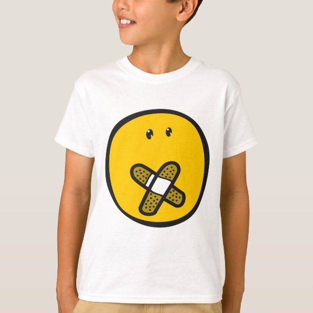 Camiseta Emoji de la tirita (Anverso)