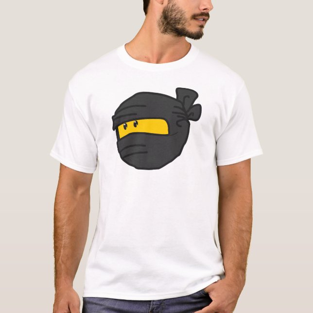 Camiseta Emoji de Ninja (Anverso)