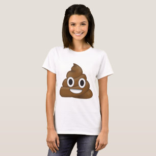 Camiseta Emoji de poop