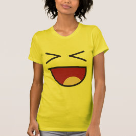 Camiseta emoji de risa