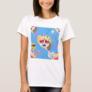 Camiseta emoji de taco cat