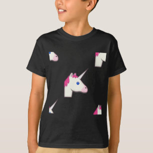 Camiseta emoji de unicornio