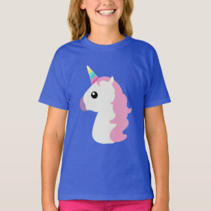 Camiseta Emoji de unicornio de Bonito