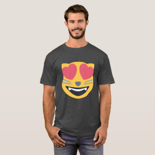 Camiseta Emoji del amante del gato