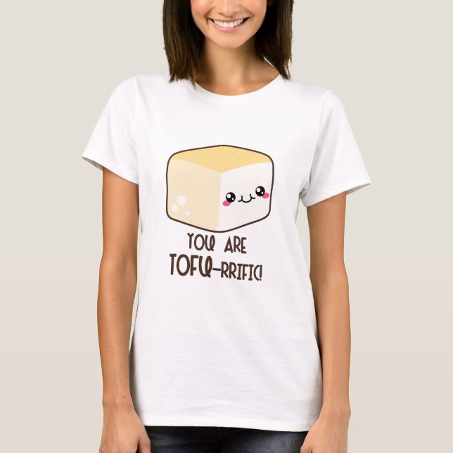 Camiseta Emoji del Queso de soja-rrific (Anverso)