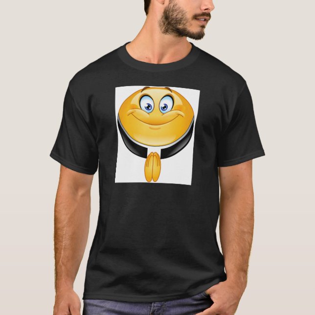 Camiseta emoji del sacerdote (Anverso)