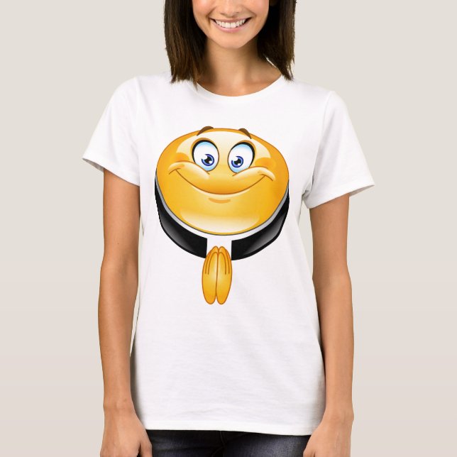 Camiseta emoji del sacerdote (Anverso)