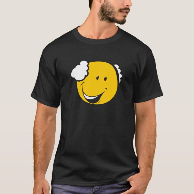 Camiseta Emoji del viejo hombre (Anverso)