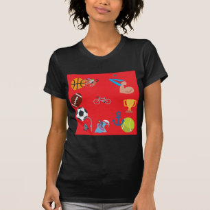 Camiseta emoji deportiva