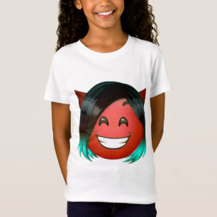 Camiseta Emoji Diablo Rojo