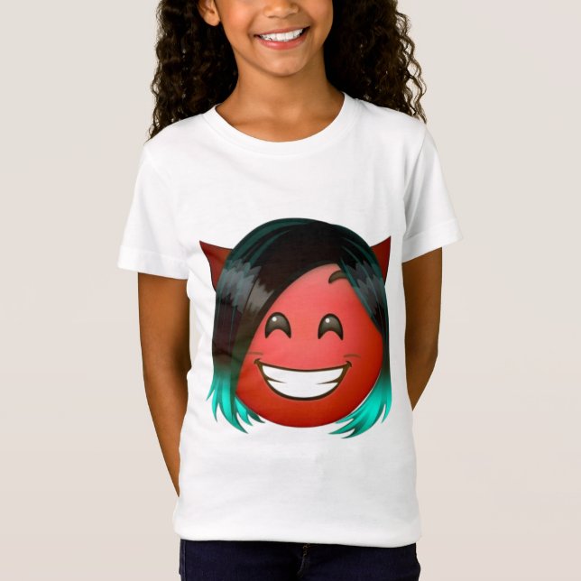 Camiseta Emoji Diablo Rojo (Anverso)