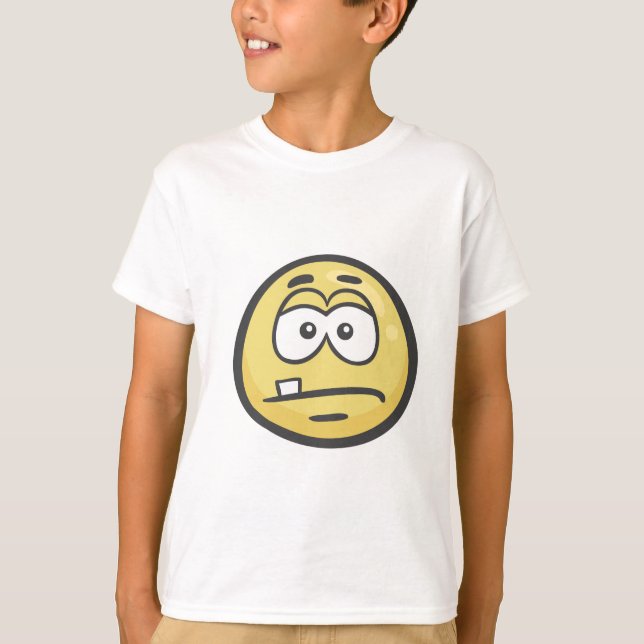 Camiseta Emoji: Diente Snaggle (Anverso)