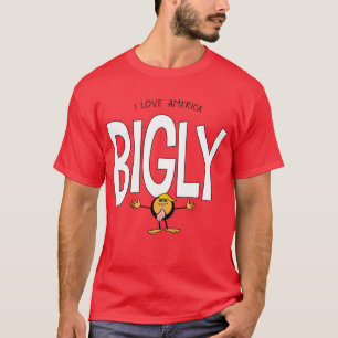 Camiseta Emoji Donald Trump - Amo a Estados Unidos Feo
