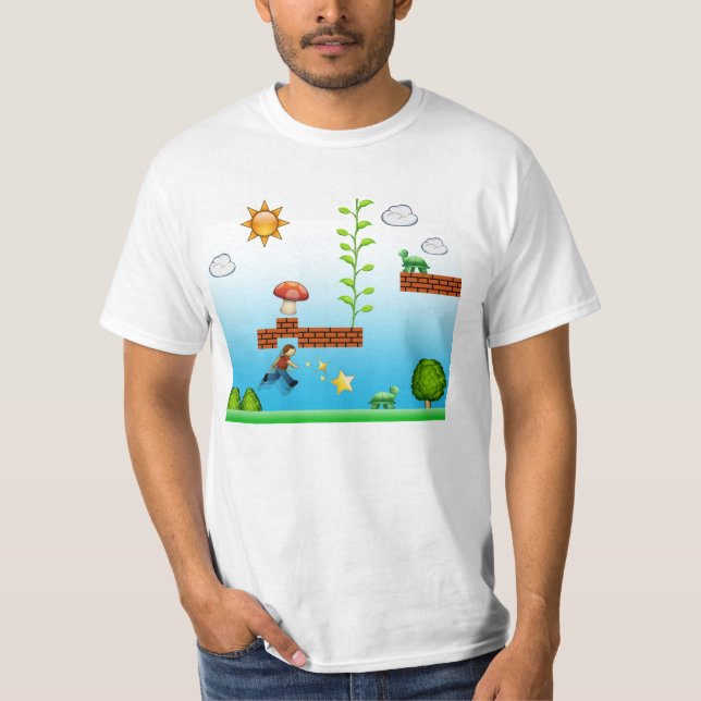 Camiseta ¡Emoji estupenda Bros! (Anverso)