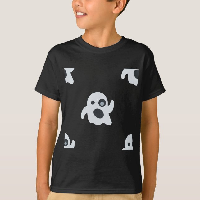 Camiseta emoji fantasma (Anverso)