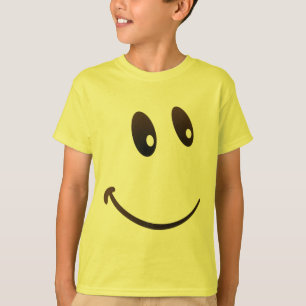 Camiseta Emoji feliz de la sonrisa