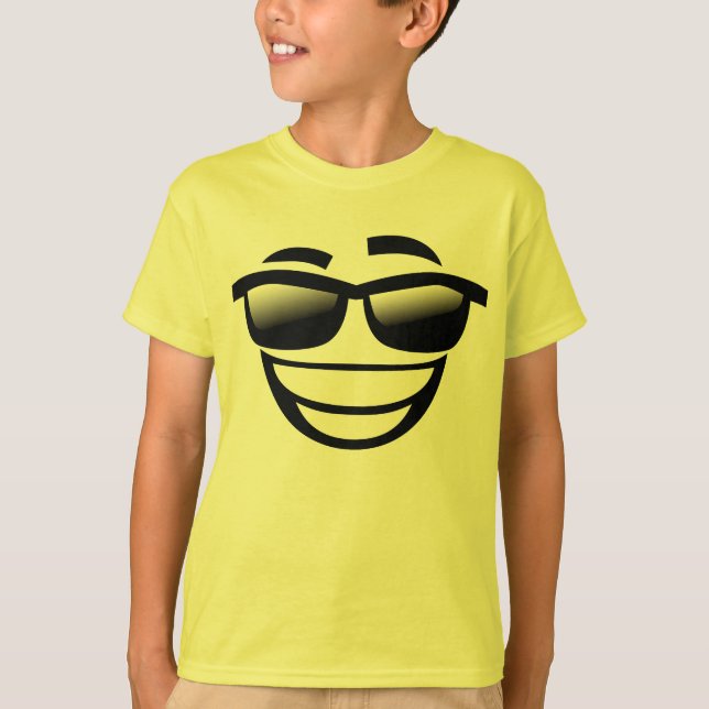 Camiseta Emoji fresca del individuo (Anverso)