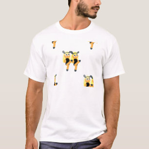Camiseta emoji gemela