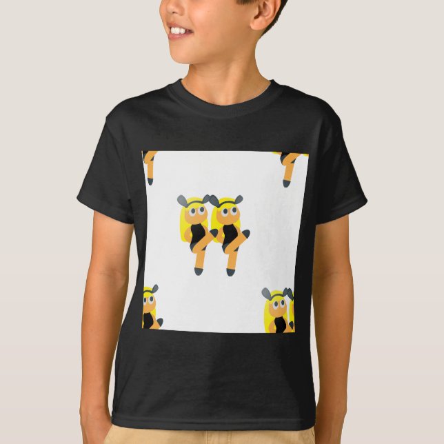 Camiseta emoji gemela (Anverso)
