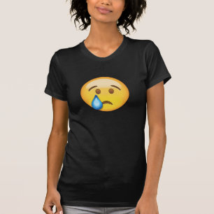 Camiseta Emoji gritadora de la cara