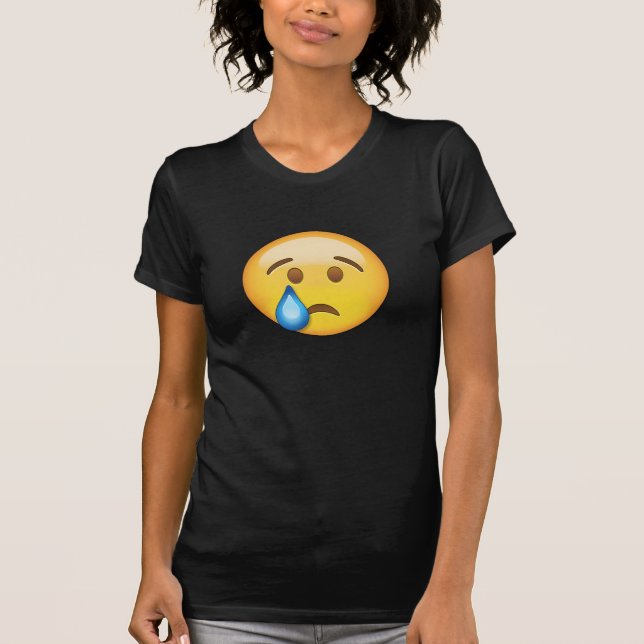 Camiseta Emoji gritadora de la cara (Anverso)