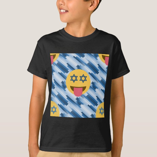 Camiseta emoji hanukkah chanukkah (Anverso)