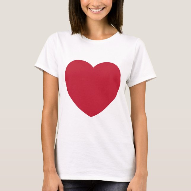 Camiseta Emoji Heart Love (Anverso)
