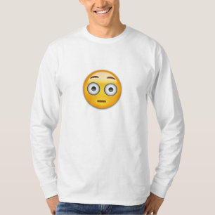Camiseta Emoji limpiada con un chorro de agua de la cara