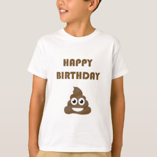 Camiseta Emoji linda divertida del impulso del fiesta del