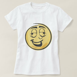 Camiseta Emoji retra borracha