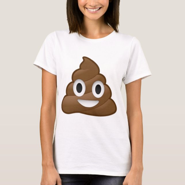 Camiseta Emoji sonriente del impulso (Anverso)