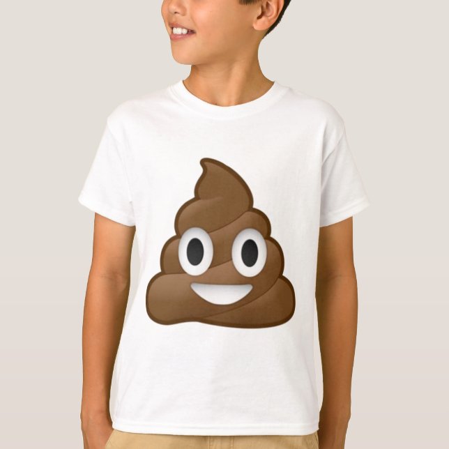 Camiseta Emoji sonriente del impulso (Anverso)