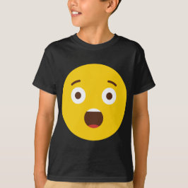 Camiseta Emoji sorprendida